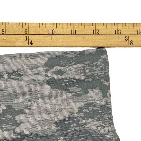 Womens Best Camo Seamless Cycling Shorts Womens S Grey Athletic Stretchy Pull On - Picture 6 of 7